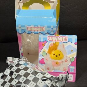 MINISO Disney Winne The Pooh Cat Chat Plush Pendant Blind Box NWT Factory Sealed
